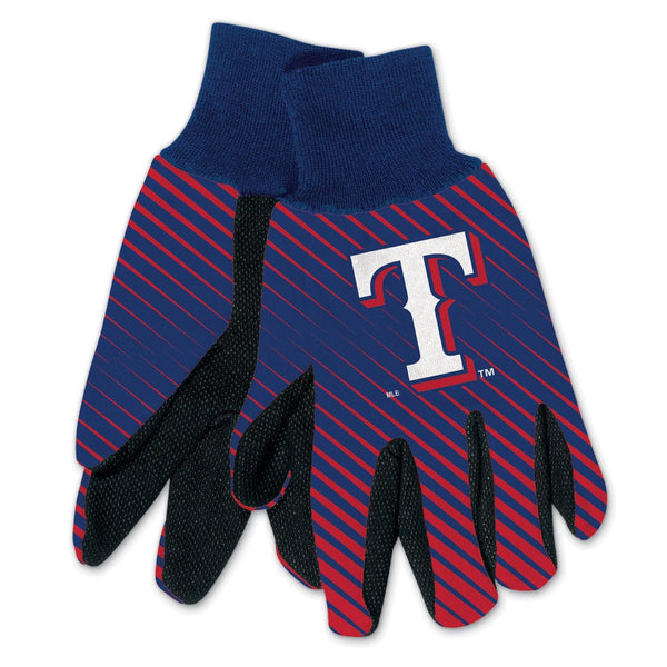 Texas Rangers Adult Two Tone Gloves