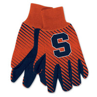 Wholesale-Syracuse Orange Adult Two Tone Gloves