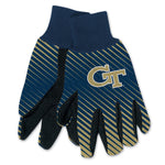 Georgia Tech Yellow Jackets Adult Two Tone Gloves
