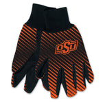 Wholesale-Oklahoma State Cowboys Adult Two Tone Gloves