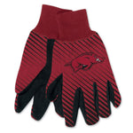 Wholesale-Arkansas Razorbacks Adult Two Tone Gloves