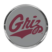 Wholesale-Montana Grizzlies Chrome Metal Domed Emblem