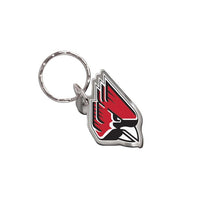 Wholesale-Ball State Cardinals Keychain Freeform