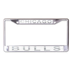 Chicago Bulls FROST Lic Plt Frame S/L Printed