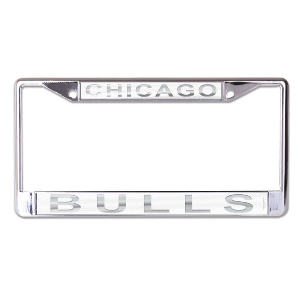 Chicago Bulls FROST Lic Plt Frame S/L Printed