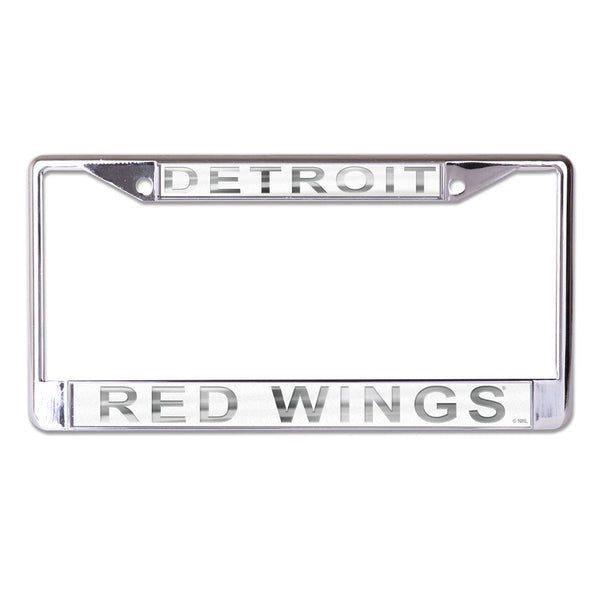Detroit Red Wings FROST Lic Plt Frame S/L Printed