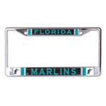 Miami Marlins / Cooperstown COOPERSTOWN Lic Plt Frame S/L Printed