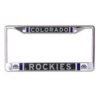 Colorado Rockies / Cooperstown COOPERSTOWN Lic Plt Frame S/L Printed