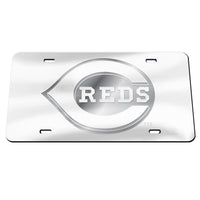 Cincinnati Reds FROST Specialty Acrylic License Plate
