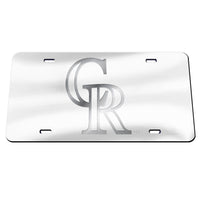 Colorado Rockies FROST Specialty Acrylic License Plate