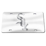 Chicago White Sox FROST Acrylic Classic License Plates