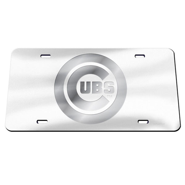 Chicago Cubs FROST Specialty Acrylic License Plate