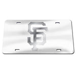 San Francisco Giants FROST Specialty Acrylic License Plate