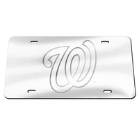 Washington Nationals FROST Acrylic Classic License Plates