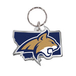 Wholesale-Montana State Bobcats Keychain Freeform