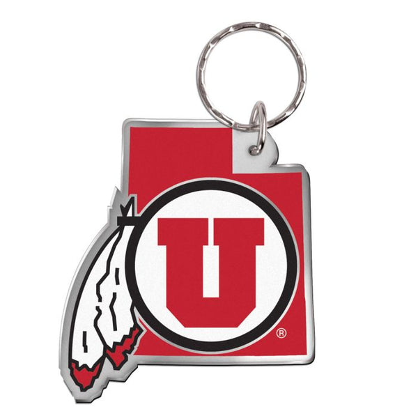 Wholesale-Utah Utes Keychain Freeform