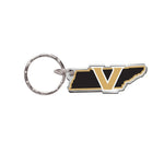 Wholesale-Vanderbilt Commodores Keychain Freeform