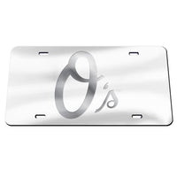Baltimore Orioles Frost Specialty Acrylic License Plate