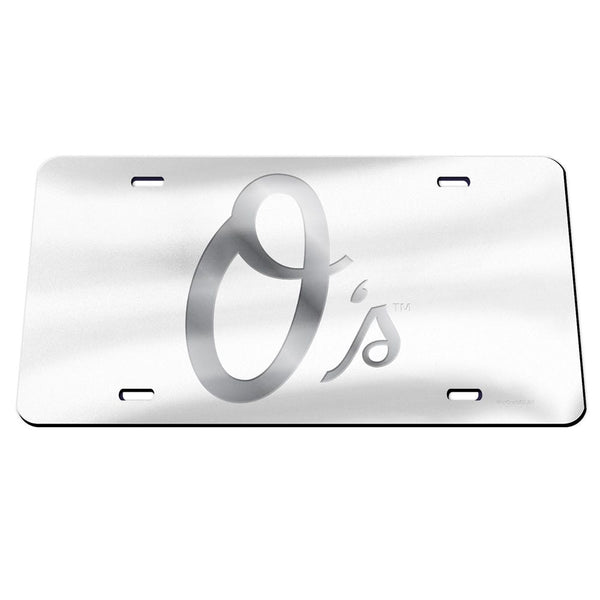 Baltimore Orioles Frost Specialty Acrylic License Plate