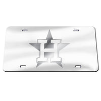 Houston Astros FROST Specialty Acrylic License Plate