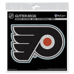 Philadelphia Flyers Decal Glitter 6" x 6"