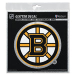 Boston Bruins Decal Glitter 6" x 6"