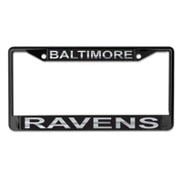 Baltimore Ravens Lic Plt Frame S/L Printed