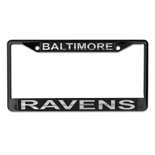 Baltimore Ravens Lic Plt Frame S/L Printed