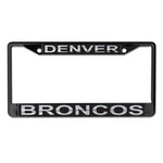 Denver Broncos Lic Plt Frame S/L Printed