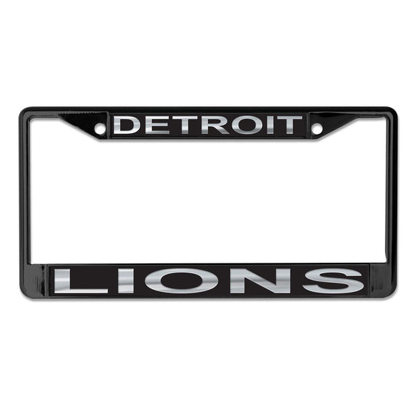 Detroit Lions Lic Plt Frame S/L Printed
