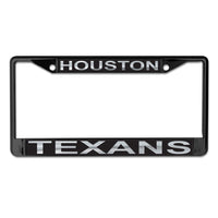 Houston Texans Lic Plt Frame S/L Printed