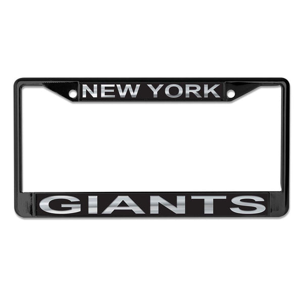 New York Giants Lic Plt Frame S/L Printed