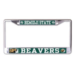 Wholesale-Bemidji State Beavers Lic Plt Frame S/L Printed