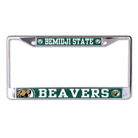 Wholesale-Bemidji State Beavers Lic Plt Frame S/L Printed