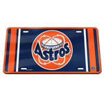 Houston Astros / Cooperstown Specialty Acrylic License Plate