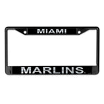 Miami Marlins Lic Plt Frame S/L Printed