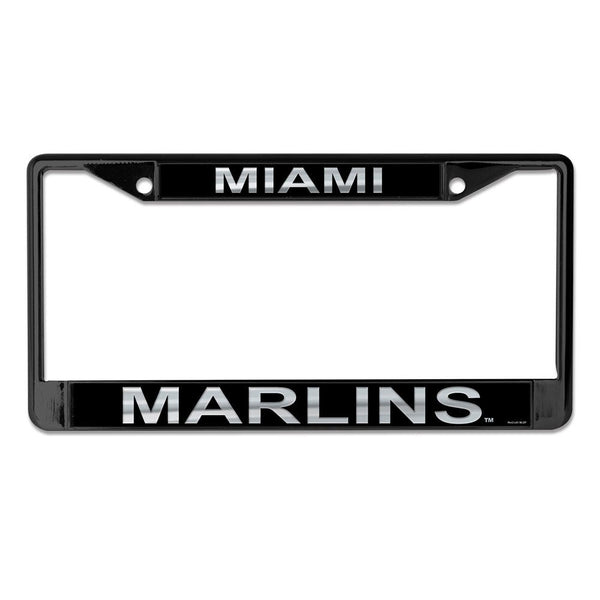Miami Marlins Lic Plt Frame S/L Printed