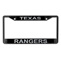 Texas Rangers Lic Plt Frame S/L Printed