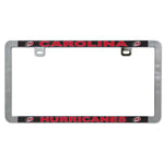Carolina Hurricanes Metal Lic. Plate Frame Slim