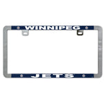Winnipeg Jets Metal Lic. Plate Frame Slim