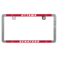 Ottawa Senators Metal Lic. Plate Frame Slim