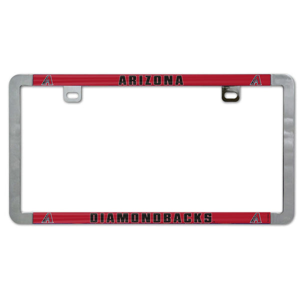 Arizona Diamondbacks Metal Lic. Plate Frame Slim
