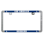 Los Angeles Dodgers Metal Lic. Plate Frame Slim