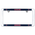 Cleveland Guardians Metal Lic. Plate Frame Slim
