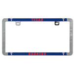 Texas Rangers Metal Lic. Plate Frame Slim