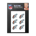Denver Broncos Glitter Tattoo 6 Pack