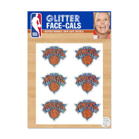 New York Knicks Glitter Tattoo 6 Pack