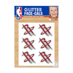 Houston Rockets Glitter Tattoo 6 Pack