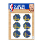 Golden State Warriors Glitter Tattoo 6 Pack