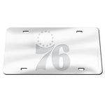 Philadelphia 76ers Specialty Acrylic License Plate